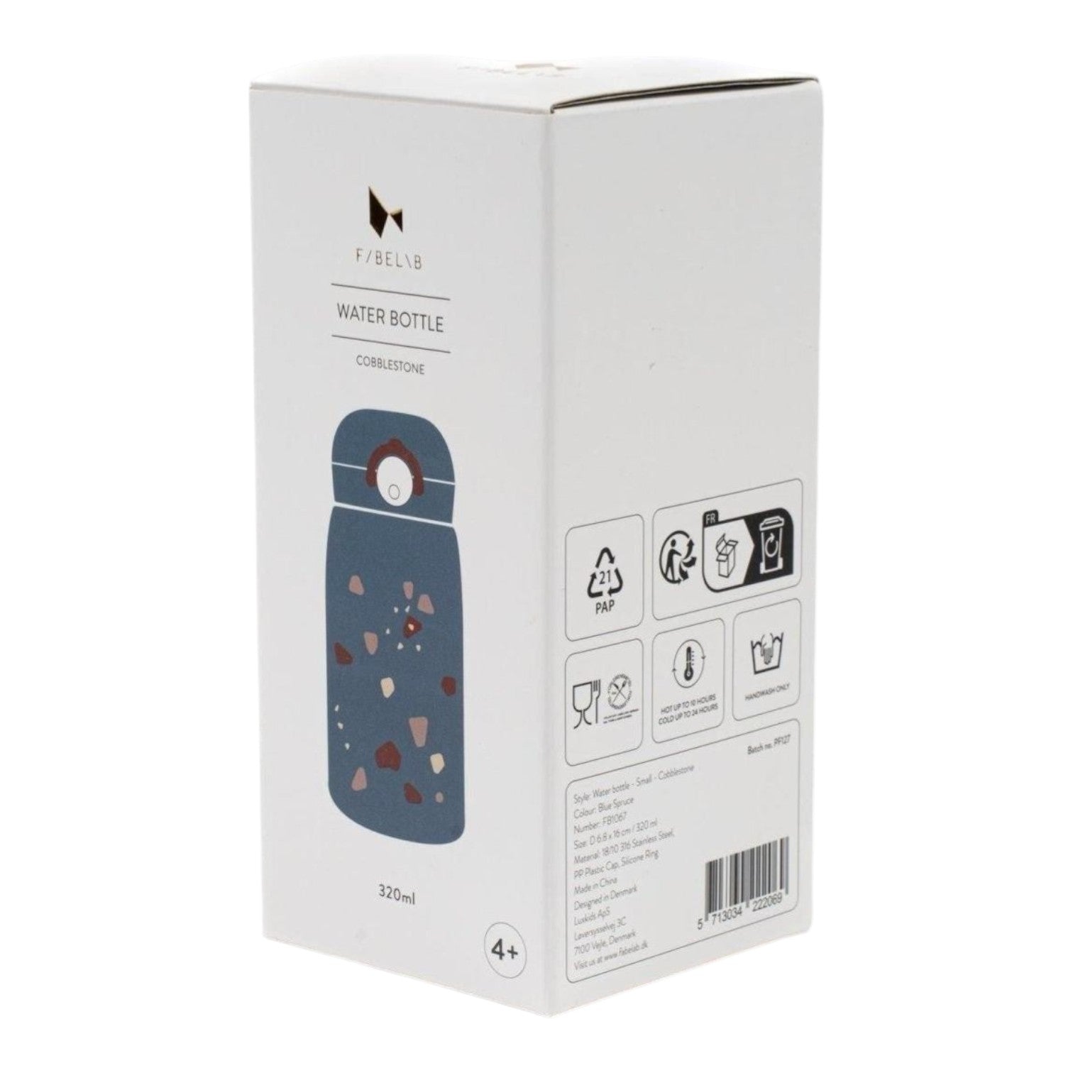 Fabelab gertuvė 320 ml - Cobblestone