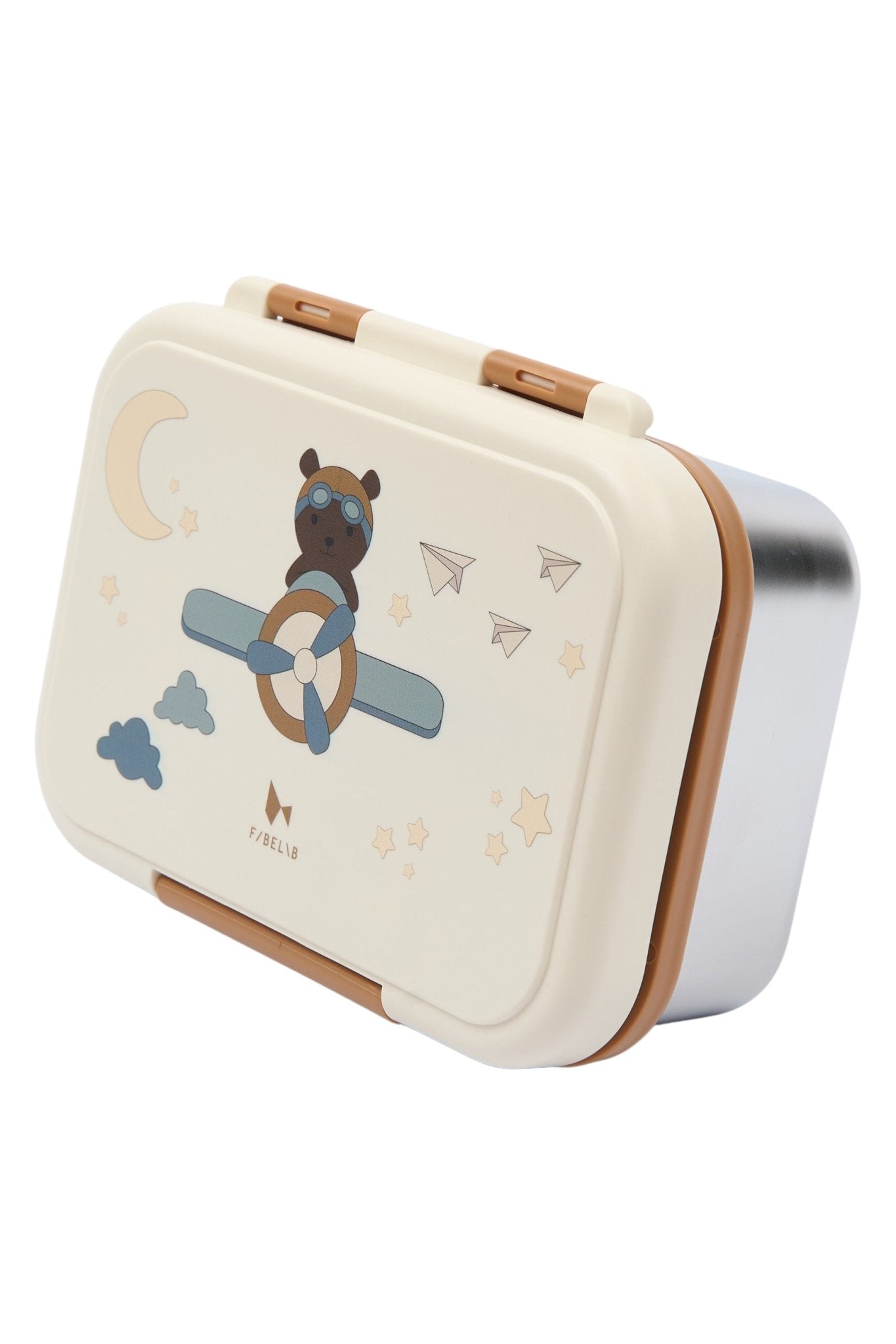 Fabelab vaikiška pietų dėžutė - Bear Air Plane