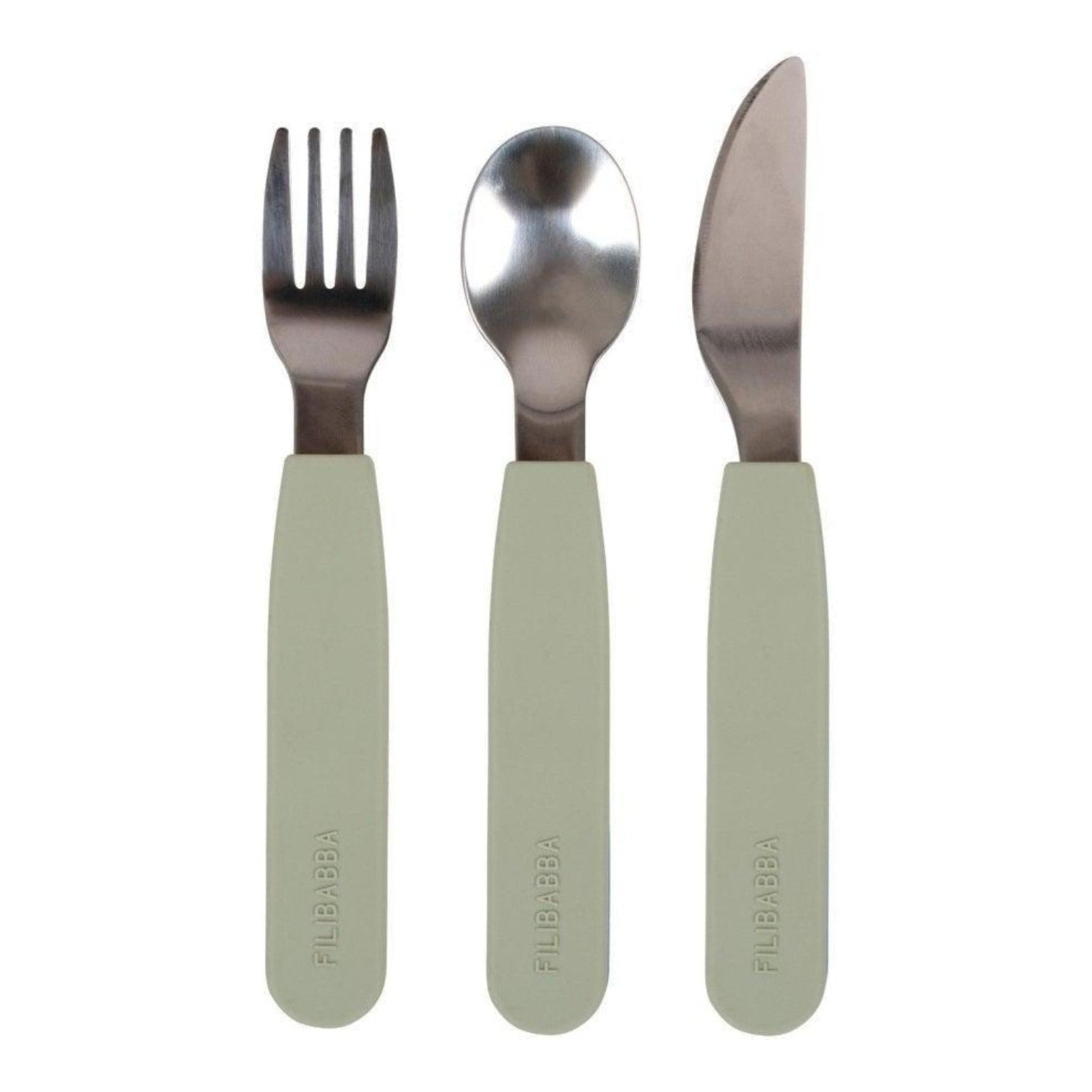 Filibabba silikoninių įrankių rinkinys - Green