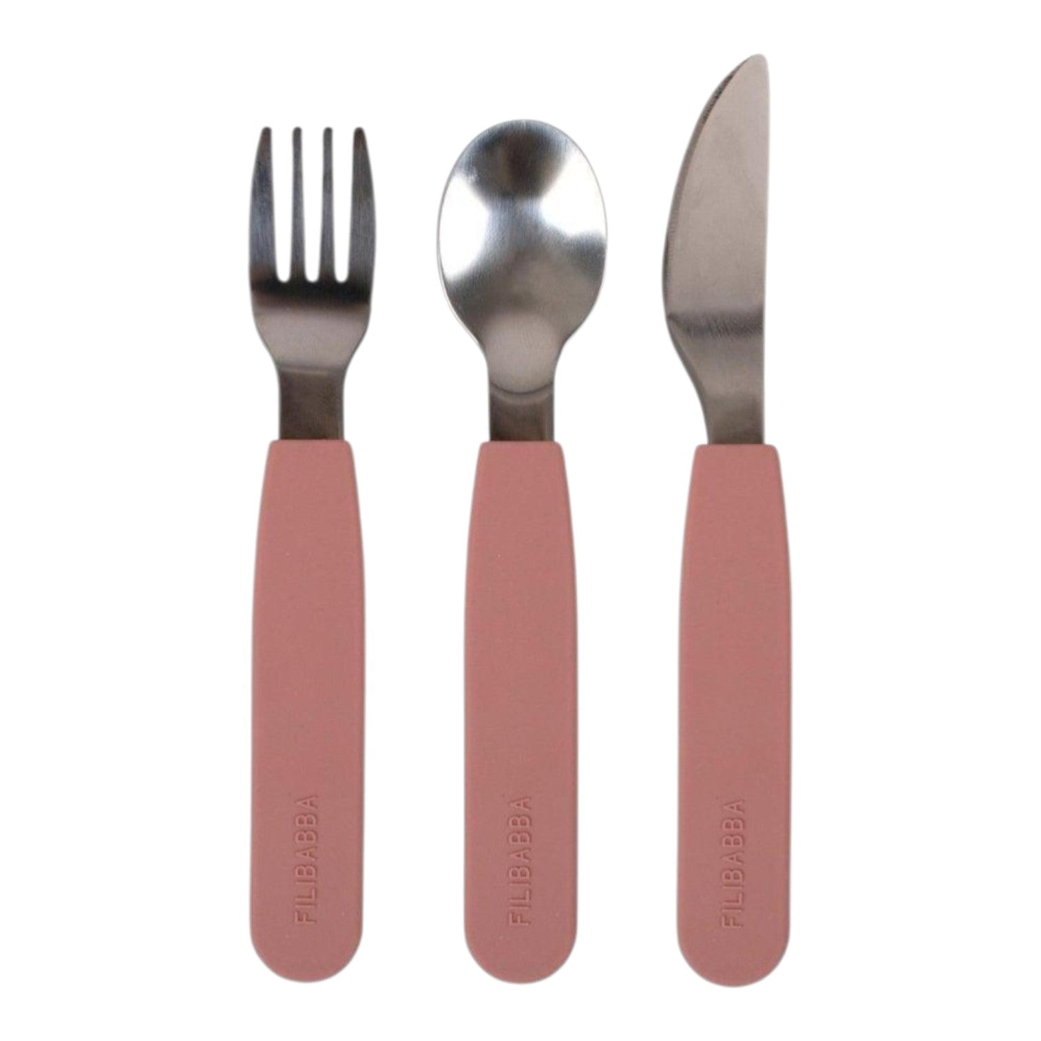 Filibabba silikoninių įrankių rinkinys - Rose