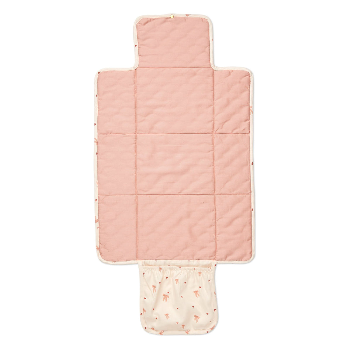 Cam Cam Copenhagen kelioninis vystymo kilimėlis (Quilted Changing Mat) – OCS – Bows - TinyStore.lt