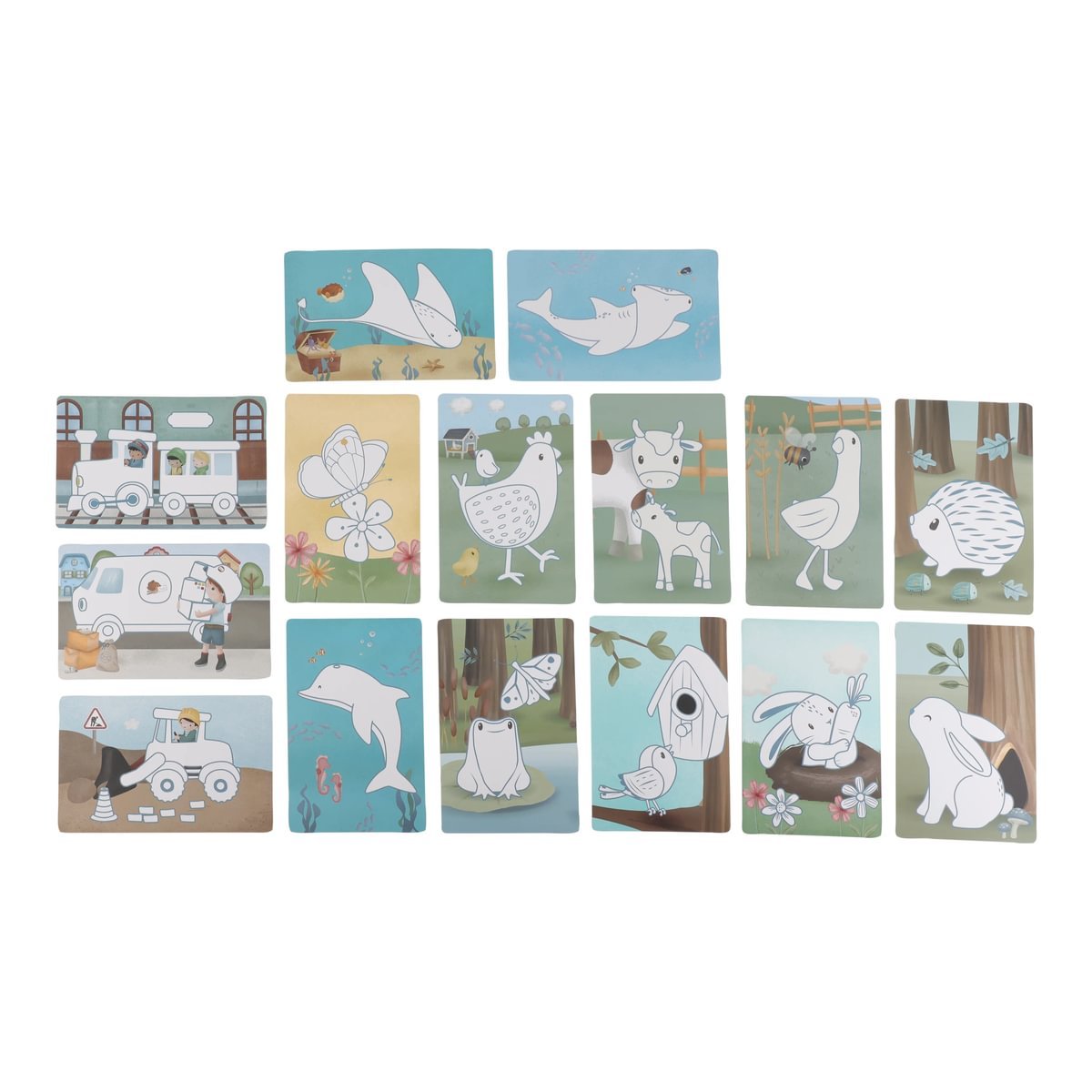 Little Dutch piešimo planšetė "Forest Friends" - TinyStore.lt