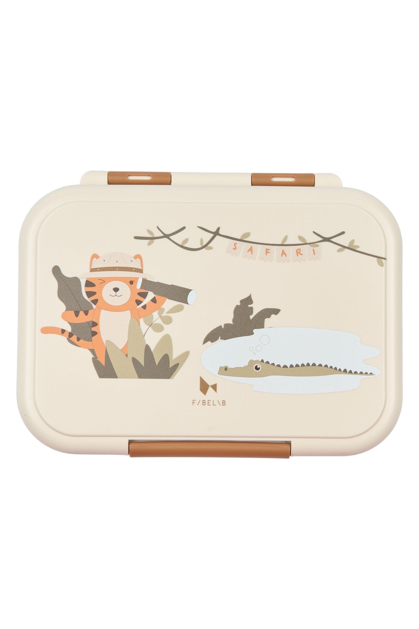 Fabelab vaikiška pietų dėžutė - Safari Jungle Tiger - TinyStore.lt