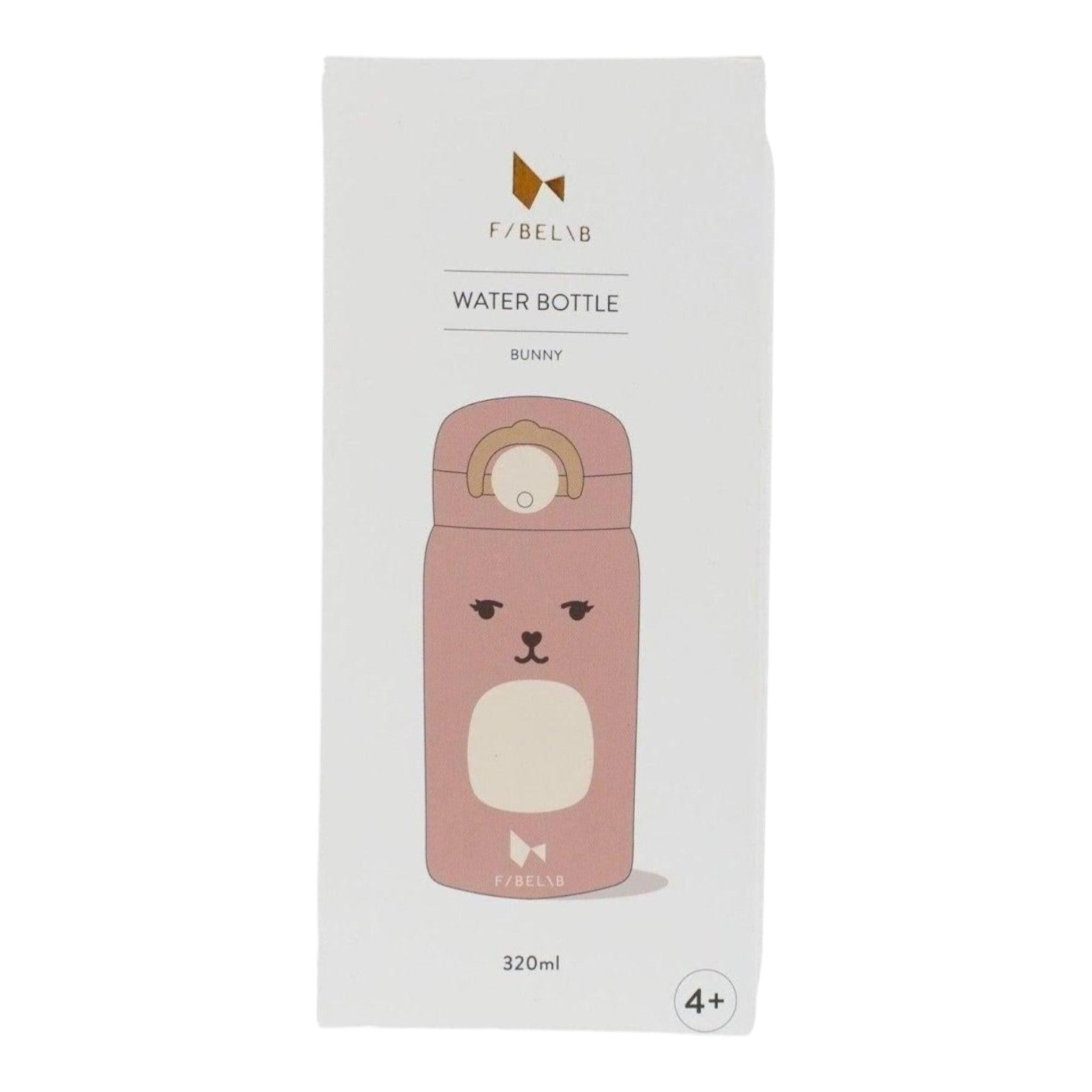 Fabelab gertuvė 320ml Bunny - Old Rose