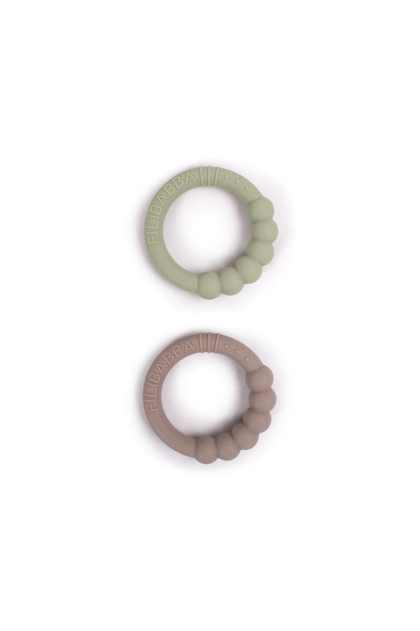 Filibabba silikoninis kramtukas - Warm Grey