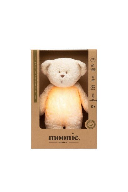 Moonie 2.0 Organiskais Dziedošais Lācītis - Miegainītis