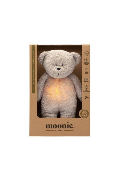 Moonie 2.0 Organiskais Dziedošais Lācītis - Miegainītis