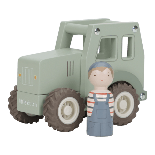 Little Dutch medinis traktorius
